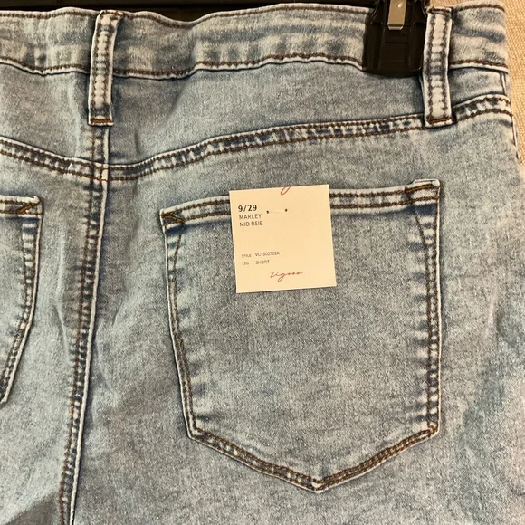 NWT Light Blue Jean Shorts - Picture 6 of 6